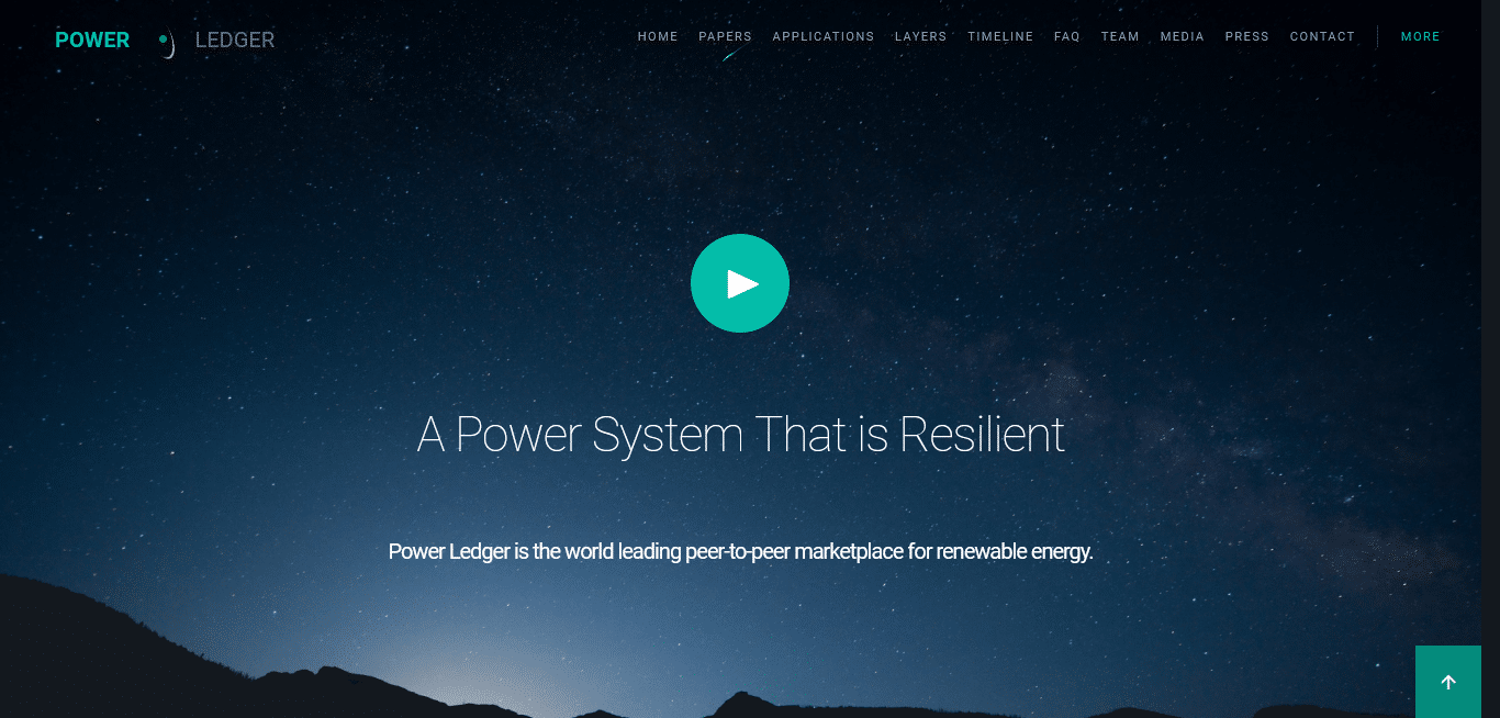 PowerLedger 에너지 거래 플랫폼